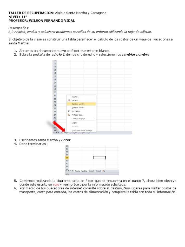TALLER 3 Tabular y Graficar en Excel | PDF | Informática y tecnología ...