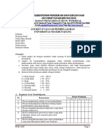 EVALUASI PEMBELAJARAN