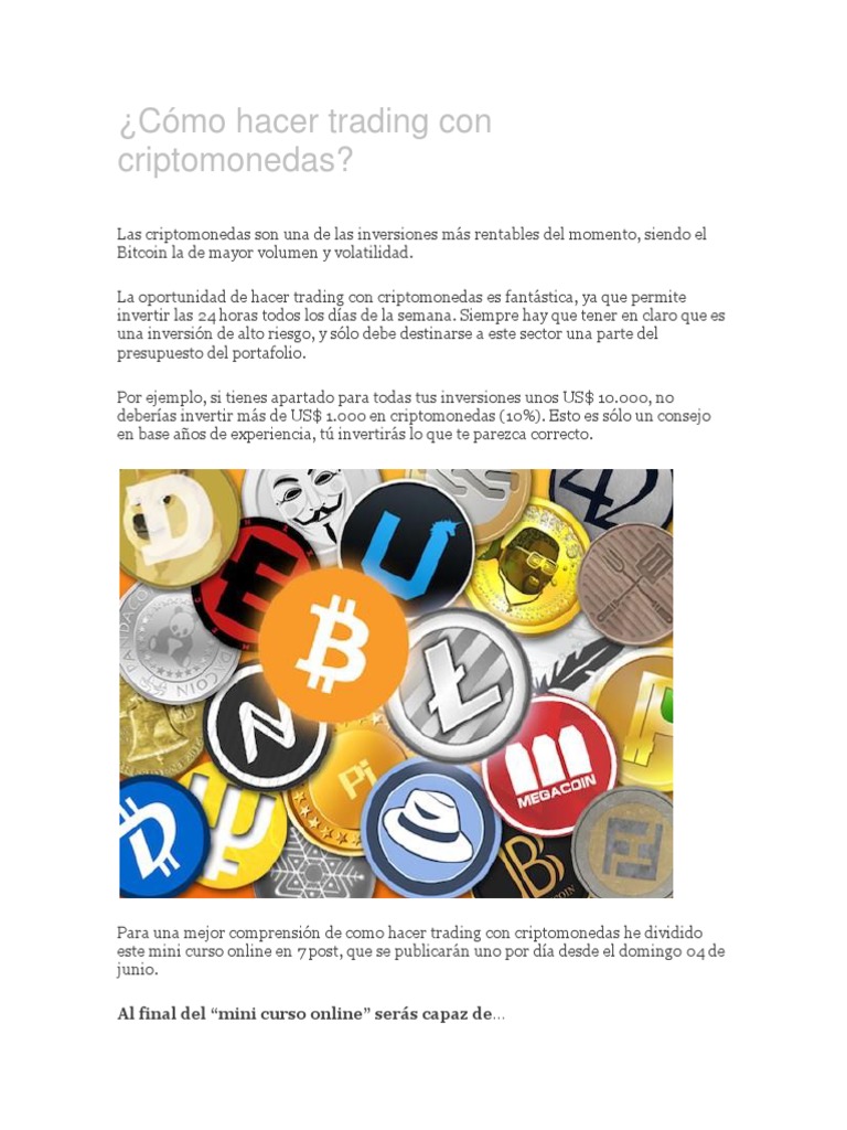 Guía Completa de Trading Cripto | PDF | Business | Inversiones