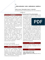 Conversão de CO2 A Hidrocarbonetos Sobre Catalisadores Metálicos