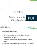 Module 3.2 Resistance of Air Layers and Surface Layers