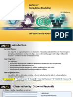 Fluent Intro 16 0 L07 Turbulence