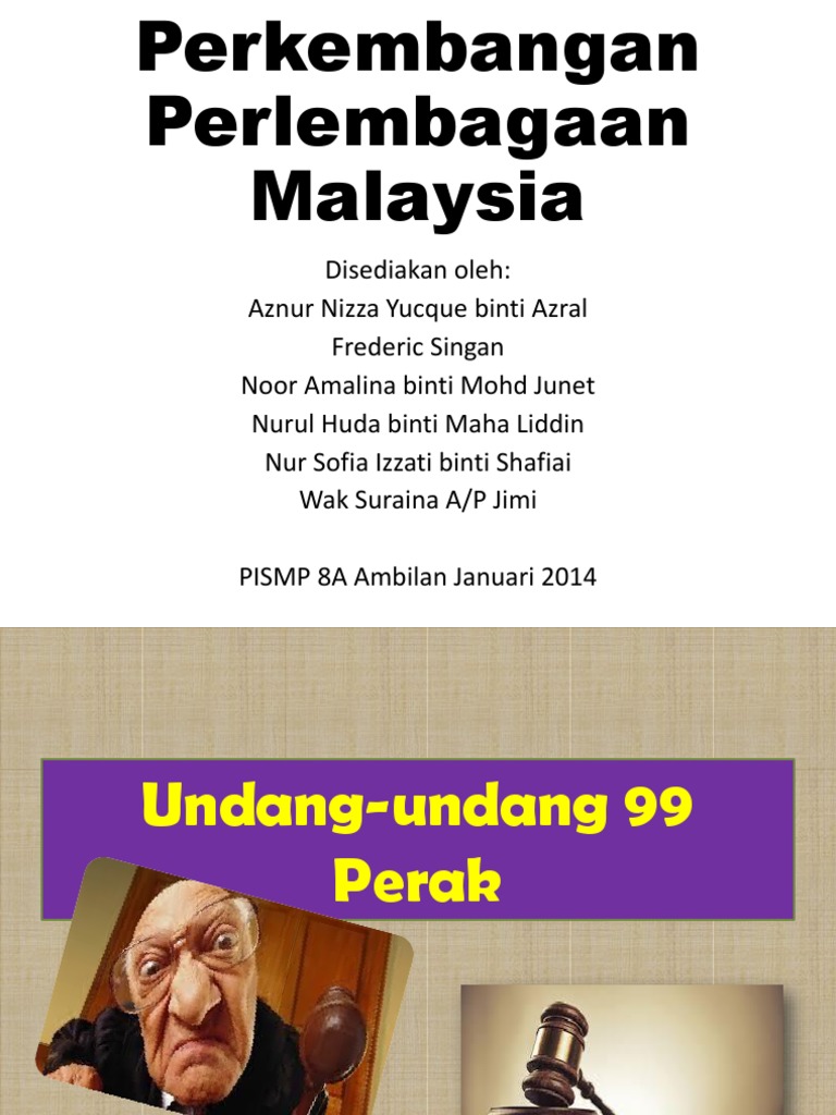 Minggu 2 Uu 99 Perak Hukum Kanun Pahang Uu Kedah Pdf