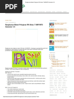 Download Rangkuman Materi Pelajaran IPA Kelas 7 SMP_MTS Semester 1_2 by Pak Hji Tatan SN362440279 doc pdf