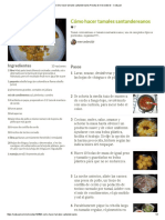 Cómo Hacer Tamales Santandereanos PDF