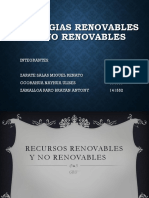 Energias Renovables y No Renovables