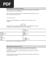 Racionalização de Frações