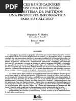 Ocaña & Oñate_Indices e indicadores del Sistema electoral y del sistema de partidos. Una propuesta informática para su cálculo - 1999