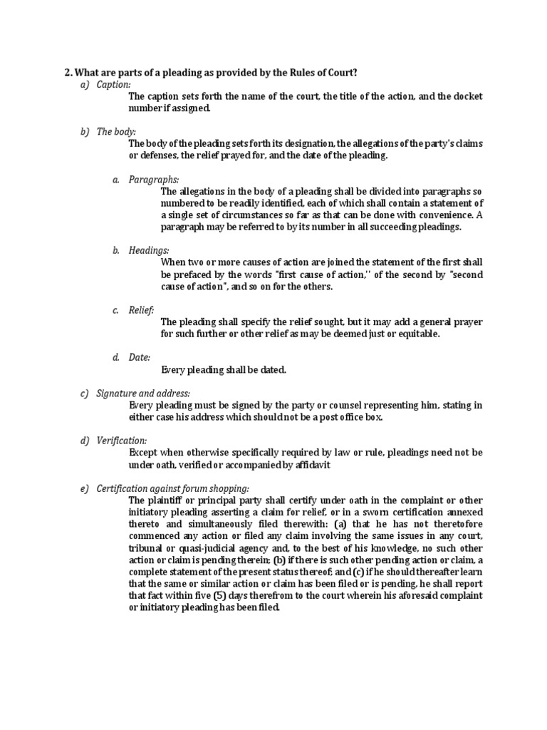 Legal Writing | PDF | Pleading | Complaint