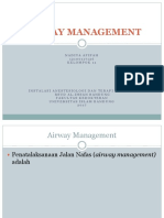 AIRWAY MANAGEMENT - Nadiya Afifah 126