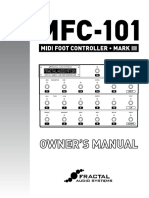 MFC 101 Owners Manual