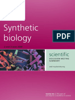 Synthetic Biology: Scientific