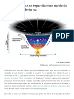 O Universo Nunca Se Expandiu Mais Rápido Do Que A Velocidade Da Luz - Universo Racionalista