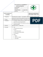 Sop Penatalaksanaan Arthritis Osteotritis