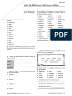 Practica de Encuentros Vocálicos