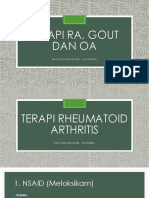 Terapi RA, Gout Dan OA - Dea CA (1261050081)