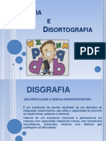 Disgrafia e Disortografia