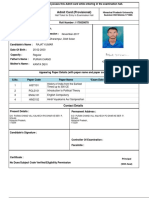 Admit Card