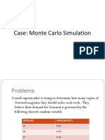 Case: Monte Carlo Simulation