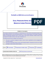 Dual Pressure Nitric Acid Process Simulation Results ProSim PDF