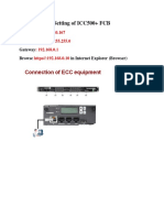 Setting of ICC310