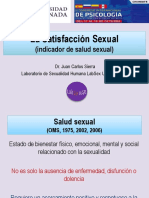 Satisfacción Sexual Como Indicador de Salud Sexual