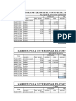 Kardex Costos Trabajo