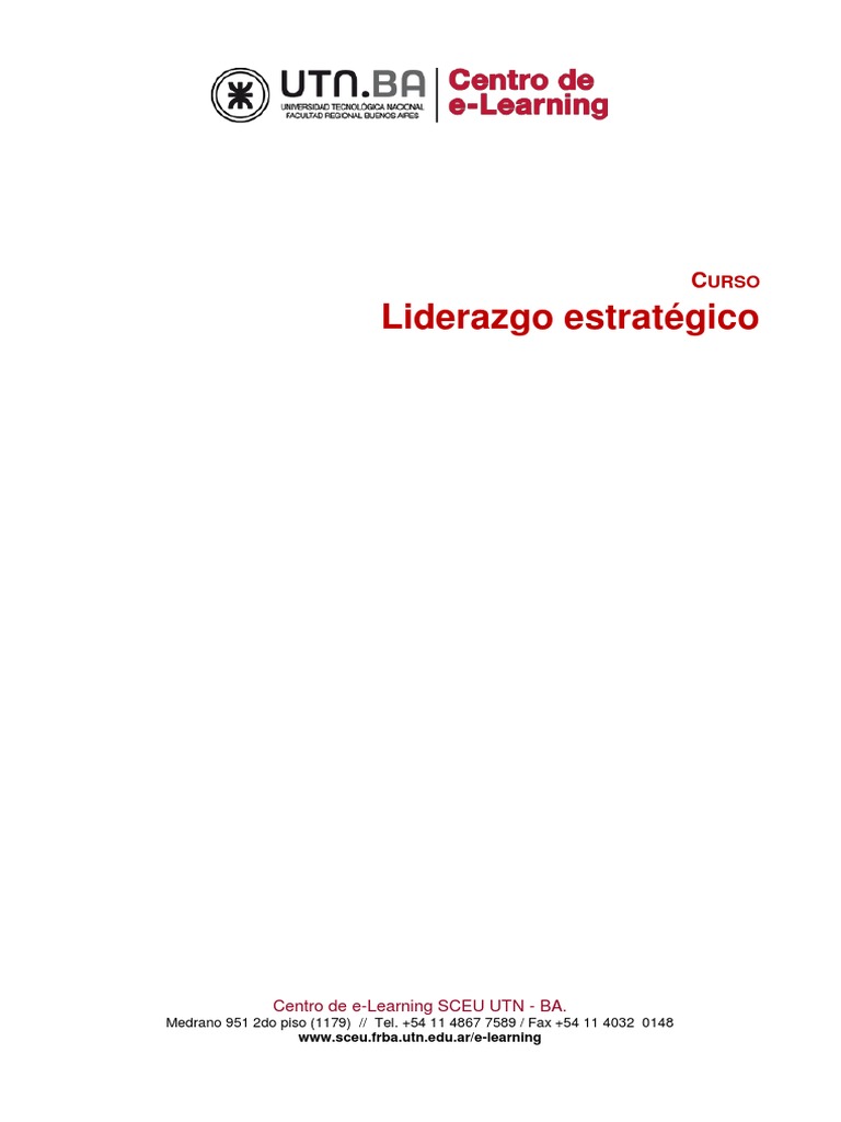 Módulo #1 - Unidad #1 Liderazgo | PDF | Liderazgo | Toma de decisiones