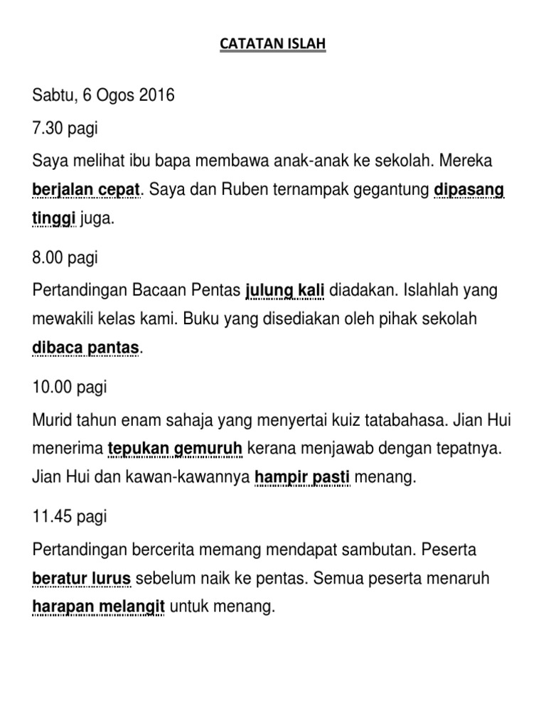 Catatan Islah Pdf