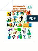 Programacion Deportes 2017-2018