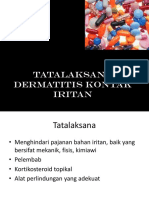 TATALAKSANA DERMATITIS KONTAK IRITAN Kahfi