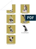 Tipos de Microscopio