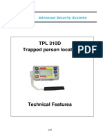 TPL 310d Localizador de Personas - Trapped