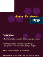 Abses Peritonsil