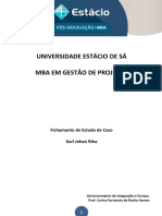 Fichamento Gerenciamento Da Integração e Escopo - MediSys Corp