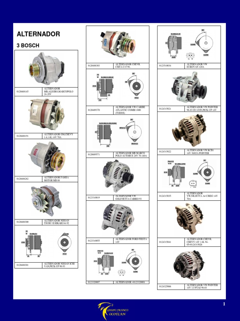 Alternadores Modelos Y Conexiones Pdf Ingeniería De Transporte 