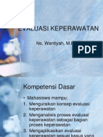 Evaluasi Keperawatan