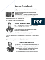 5 Presidentes de Guatemala