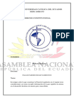 La Función Legislativa