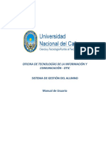 Manual de Usuario-Sistema Gestion Alumno