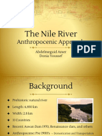 The Nile River: Anthropocenic Approach