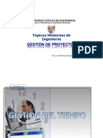 Sesion 6 Procesos de Dirección - Gestión Del Tiempo