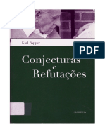 POPPER, Karl - Conjecturas e Refutações