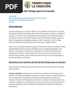 Celebracion Cristiana de La Creacion