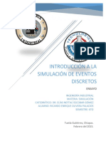 Introducción A La Simulación de Eventos Discretos. Olivera Palacios Ricardo Enrique