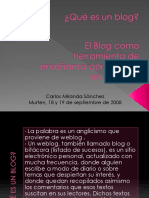 Blogs en La Educacion