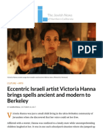 Eccentric Israeli artist Victoria Hanna brings spells ancient and modern to Berkeley