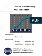 Role of SMEDA in Developing SME's in Pakistan