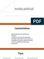 Entrevista Policial