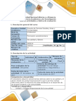 Guía de Actividades y Rúbrica de Evaluación - Fase 2 Determinar El Problema, Recopilar Información y Realizar Análisis Critico y Conclusiones ..